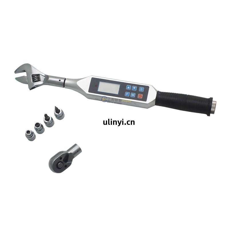 數顯扭(niu)力扳(ban)手(shou)圖片（可配(pei)活動(dong)開(kai)口(kou)頭(tou)）